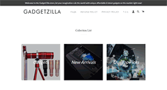 Desktop Screenshot of gadgetzilla.com